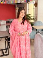 সম্পূর্ণ প্রিমিয়াম সুতি থ্রি পিস