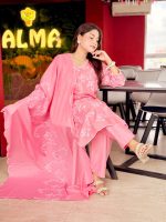 সম্পূর্ণ প্রিমিয়াম সুতি থ্রি পিস - Image 2